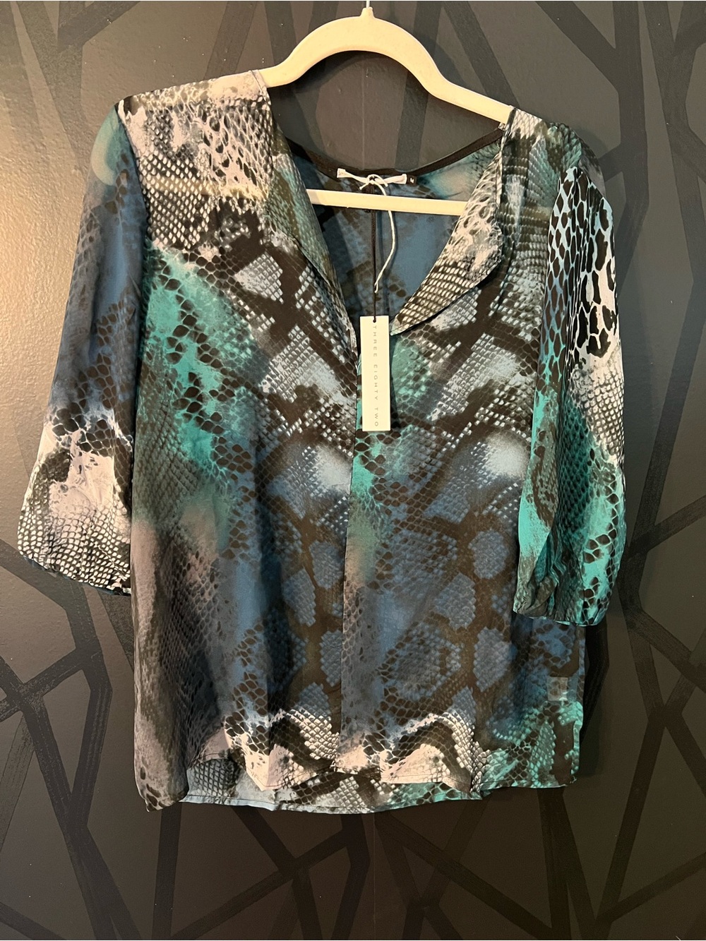 Sheer snake print NWT